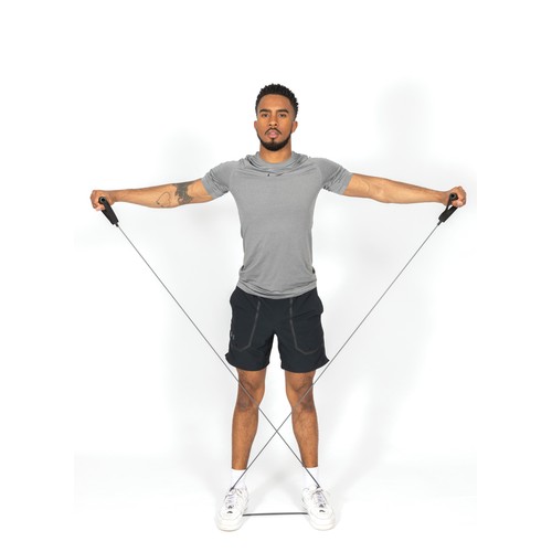 Fitness weerstandsband in etui