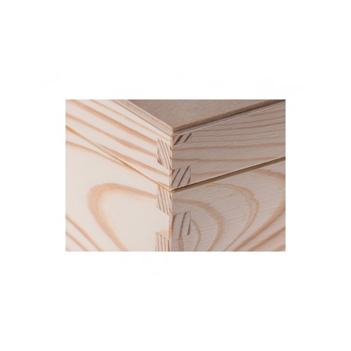 Holzkiste 20x20x13 cm