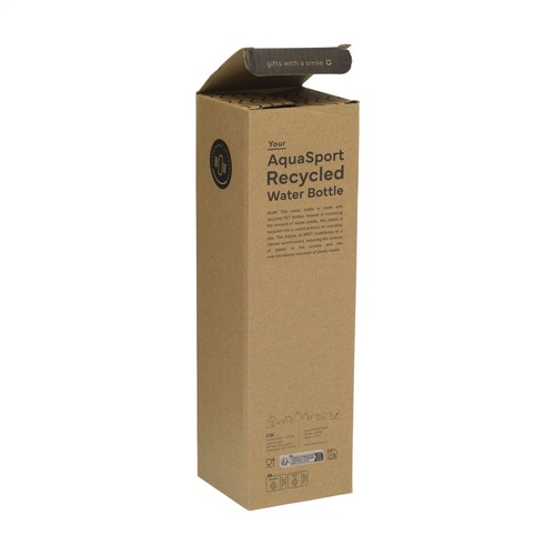 AquaSport RCS Recycled Water Bottle 1 L