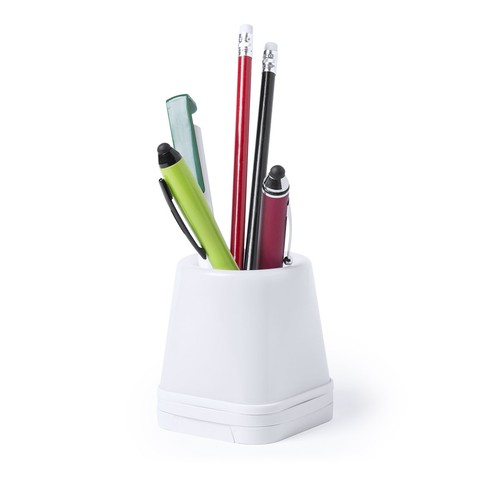 USB Hub Pencil Holder Belind