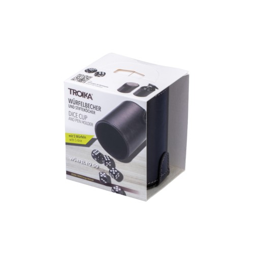 Gobelet Dé & Porte-stylo TROIKA WÜRFEL TO GO