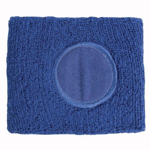 Customisable terry sweat wristband (75% cotton/10% nylon/15% spandex)