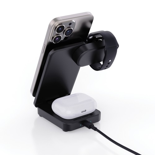 Urban Vitamin Arcadia RCS rplastic 15W 3-in-1 magn. oplader