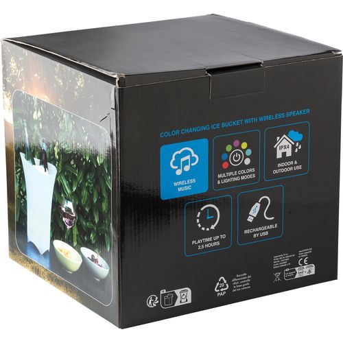 ABS-ijsemmer met speaker Annabel