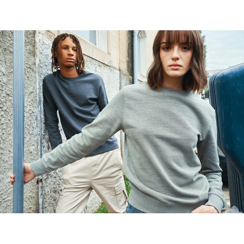 IQONIQ Denali gerecycled katoen sweater ongeverfd