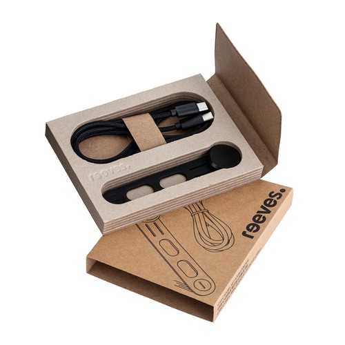 Câble USB-C avec Attache-Câble REEVES-CONVERTICS TIE