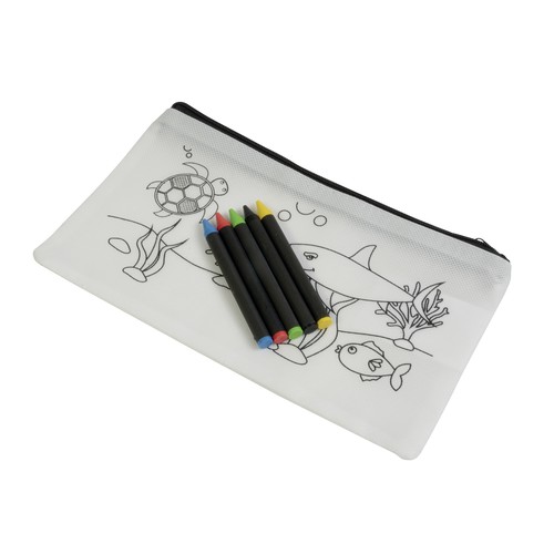 5 wax with cylindrical cross-sections, in non-woven colorable pack