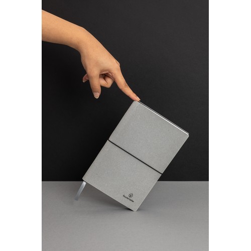 A5 GRS recycled leather notebook