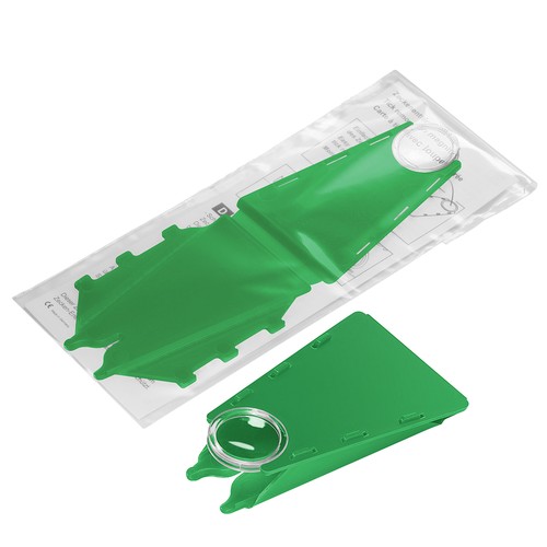 Tick remover with magnifier, foldable