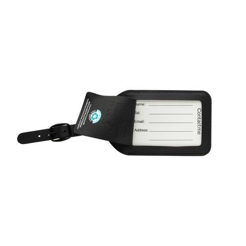 Etiquette à bagage en RCS avec géolocalisation Globefind