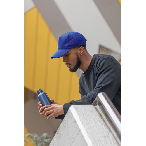 Casquette 5 panneaux en coton recyclé 280gr IMPACT