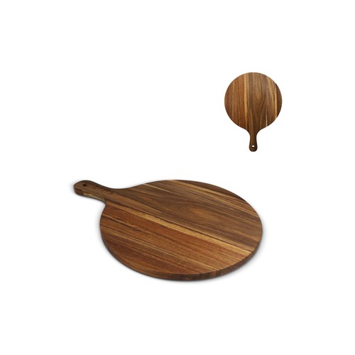 InSideOut Houten serveer plank rond, 31.5cm