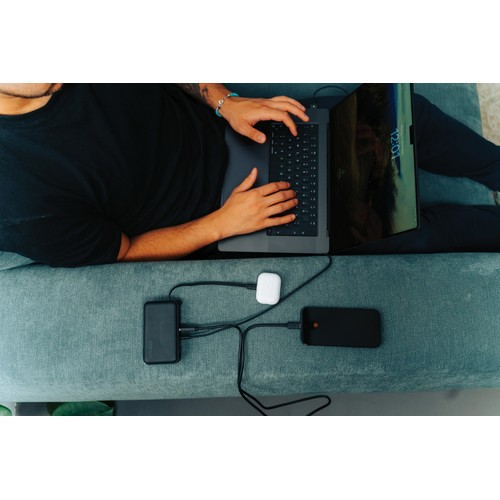 Chargeur hybride GaN 65W en PC RCS Urban Vitamin Eureka