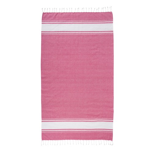 Beach towel /pareo in recycled cotton 180 gr/m2