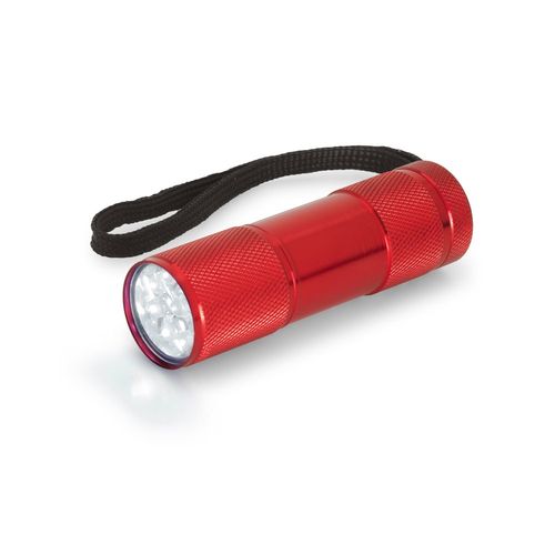 FLASHY. Aluminiowa latarka z 9 diodami LED
