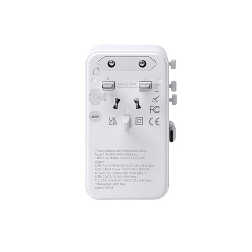 Travel adapter Milvo