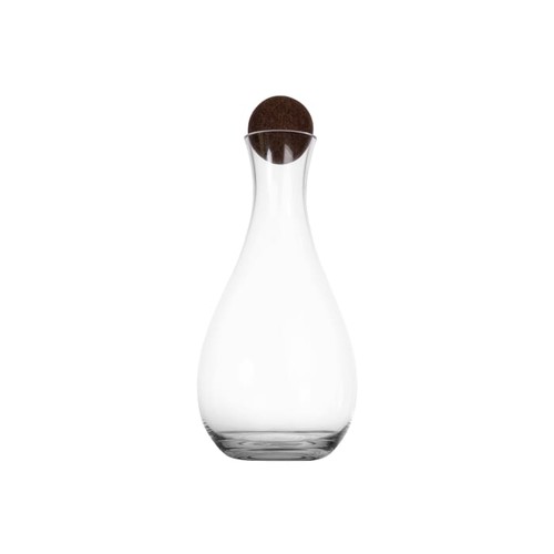 Sagaform Nature Wine Carafe With Cork Stopper 2 liter