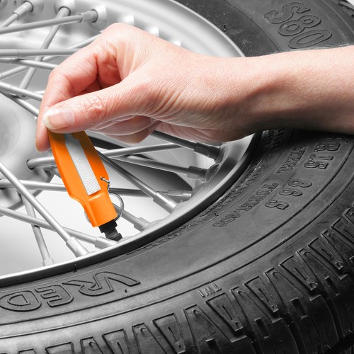 Controleur de pneu avec dévisse valve et scala