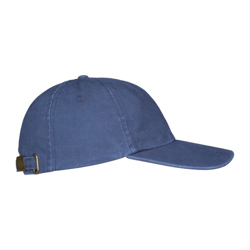 260 g/m2 stone washed cotton baseball cap, 6 panels