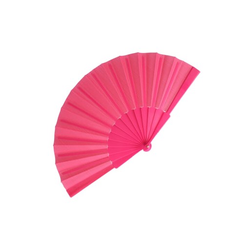 Éventail à main plastique & polyester
