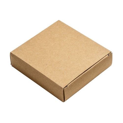 Set of 4 colored round section chalks in cardboard box