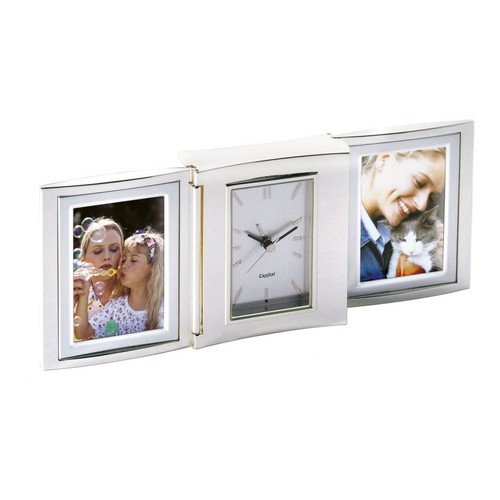 DESK CLOCK PHOTO FRAME "BOOK" LUX BOX