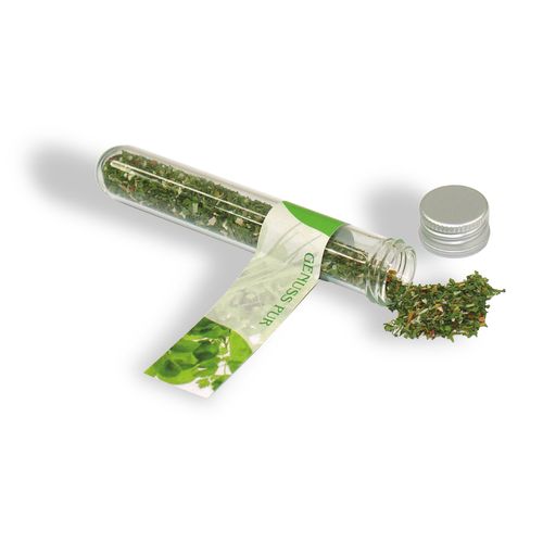 Glass Tube Salad Herbs