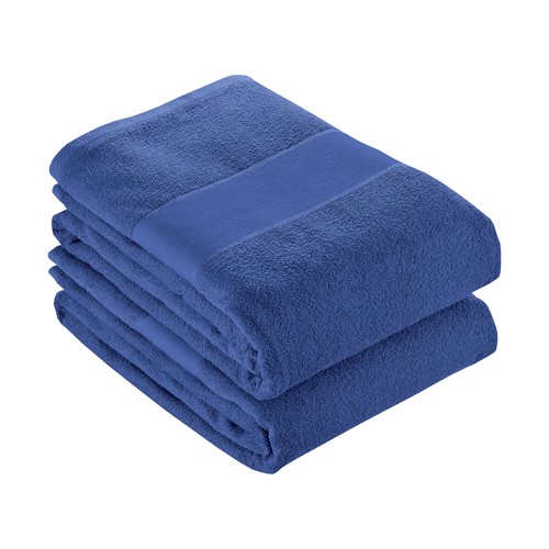 100% cotton (300 g/m2) terry towel with a matching polyester strip for printing