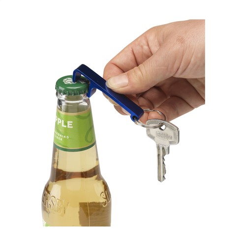 Alu Opener Phone Stand GRS Recycled keyring