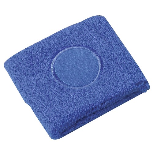 Customisable terry sweat wristband (75% cotton/10% nylon/15% spandex)
