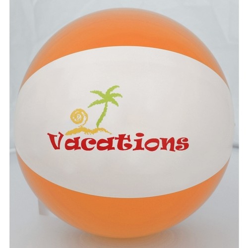 Ballon de plage bicolore Key West