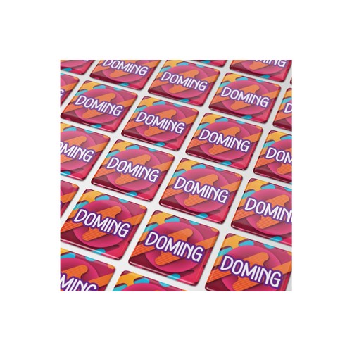 Doming Quadrat 10x10 mm