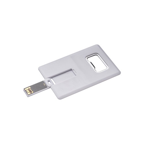 Plastic usb card with bottle opener 4GB
