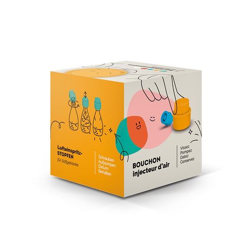 CAP PUMP AIR INJECTOR FOR SOFT DRINKS