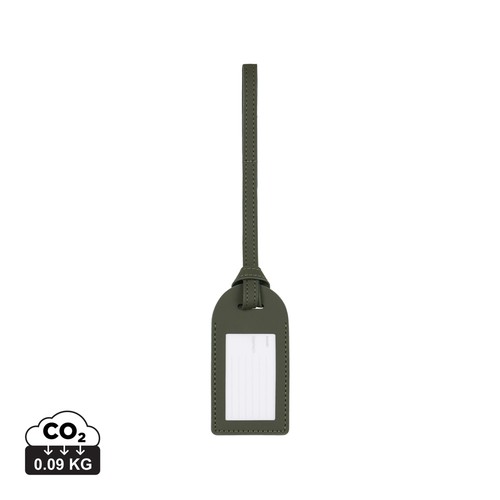 VINGA Baltimore RCS recycled polyester luggage tag