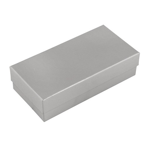 BOITE ARGENT 70X140 h 35 mm