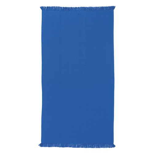 360 g/m2 recycled cotton fringed beach towel/Fouta