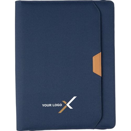 Conférencier A4 zippé en rPET Jasmin